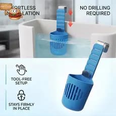 Sol Silicone Tanque De Toalete Tablet Titular À Prova Dwaterproof Água Durável Sem Broca Pendurado Ra Para Banheiro Tele
