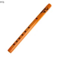 PFG 1Pc Flauta De Bambu Tradicional Chinesa De 6 Furos Vertical Para Iniciantes FG