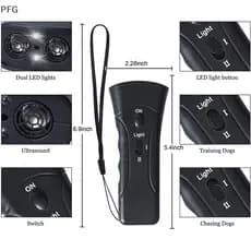 PFG LED Repelente Ultrassônico Para Cães De Estimação , Antilatidos , Treinador De Latidos FG