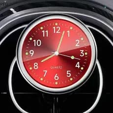 PFG Relógio De Automóvel Painel Carro Decoração Interior Portátil Luminosa Analógico Ornamentos Para Carros FG