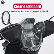 PFG Motocicleta Oxford Pano Cabeça Capa De Chuva À Prova Dwaterproof Água Painel Da Poeira Universal Moto Acessorios FG