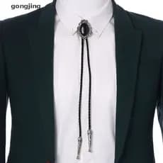 gongjing oval Nova Trendy Bolo Tie Western Cowboy Camisa-ties Colar BR