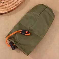[sum] Caminhadas Ao Ar Livre Organizador Kits De Viagem Bolsa Diversos Saco De Armazenamento Com Cordão Dormir Acampamen