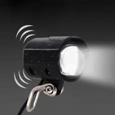 [sum] 36V-72V E-Bike Horn Light Scooter LED Farol À Prova D'água 2 Em 1 Lâmpada De Buzina Lanterna De Bicicleta Para Mot