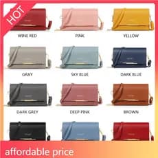 LA2M-1 PC Todos Os Tempos Favorito Coreano Mulheres Sling Bag Instock Minimalista Crossbody Moda