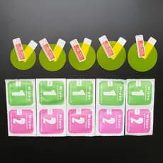 5 Pçs/Set Rodada TPU Filme Transparente Macio Protetor De Tela De Relógio 30mm 31mm 32mm 33mm 34mm 35mm 36mm 37mm 38mm 3