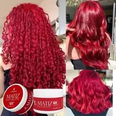 MÁSCARA TONALIZANTE MATIZADORA RED CABELOS VERMELHOS 250G MATIZ ULTIMATE VIVANCE COSMETICS