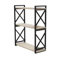 Prateleira Estilo Industrial 3 Andares 20 x60 cm Não Enferruja