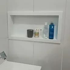 Nicho P/ Banheiro Ou Cozinha Parede Embutir 33x63cm