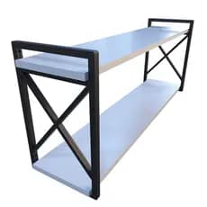 Prateleira Estilo Industrial Modelo Elegante 20X90CM em MDF