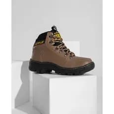 Bota Coturno Caterpillar Masculina Adventure Cano Médio Reforçada