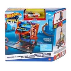 Hot Wheels Pista City Garagem Mattel HDR2