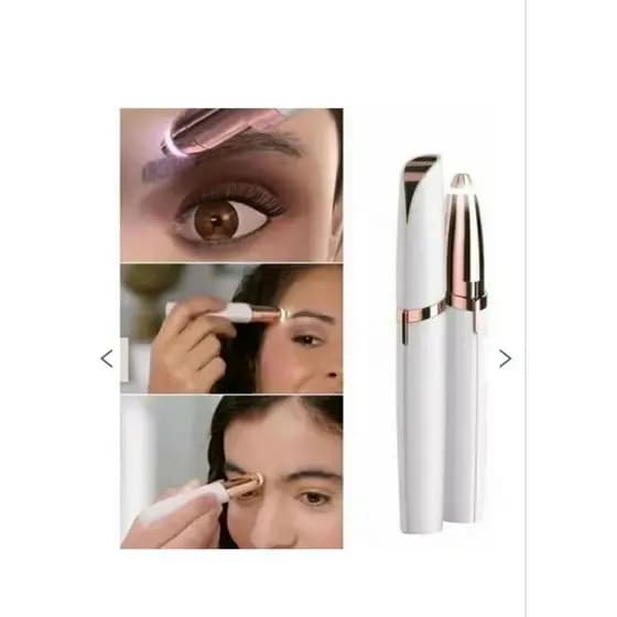 Caneta Depiladora Para Sobrancelha - usb cor branco