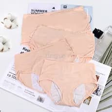 Calcinha Menstrual Plus Size À Prova De Vazamento Período Cuecas Malha Respirável Feminino Dwaterproof Água Menstruais 5