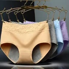 Período Menstrual Calcinha Feminina Algodão À Prova De Vazamento Roupa Interior Saúde Sem Costura Cuecas Femininas Na Ci