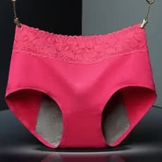 Período Menstrual Calcinha Feminina Algodão Roupa Interior À Prova De Vazamento Sem Costura Cuecas De Cintura Alta Quent