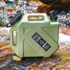 Tanque De Água Portátil 10L Com Torneira , Recipiente Para Acampamento Em Veículos [Seriena.br]