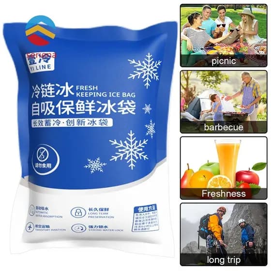 10/20 Unidades De Saco De Gelo Para Alimentos , Conveniente , Descartável , Útil Caixa De Isolamento , Espuma [Seriena.b