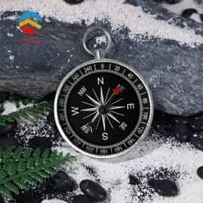 Guia De Ponteiro Externo Portátil Mini Bússola De Bolso Para Acampamento , Caminhada , Escalada [Seriena.br]