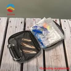 Saco De Isca Macia De Pesca 10 Bolsos Armazenamento De Acessórios De Equipamento [Sseriena.br]