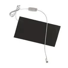 [hellery] Almofada De Aquecimento De Répteis De Fibra Nano Profissional Sob O Tanque Aquecedor Temperatura Ajustável Par