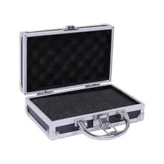 [hellery] Estojo De Transporte Para Microfone , Caixa De Instrumento Rígida Placa De Som , Acessórios De Mixagem , Ferra