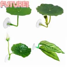 Futuro Folha De Descanso De Peixe Betta , Ventosa/Revestimento/Espova Planta Ornamental Desova De Peixes , Plástico