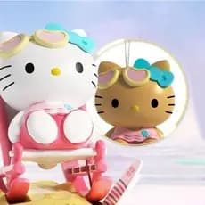 HelloKitty Gato Chaveiros Bonito Mudança De Cor Mochila Pingente Animal Dos Desenhos Animados Charme Fithobr