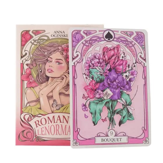 Cartões Românticos Lenormand Oracle Para Iniciantes Destino Adivinhação Oráculo 37 Deck Fithobr