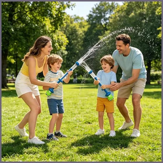 Atiradores De Água De Longo Alcance , 4 Modos , Brinquedos Engraçados Para Piscina , Jogos Ao Ar Livre , Meninos , Menin