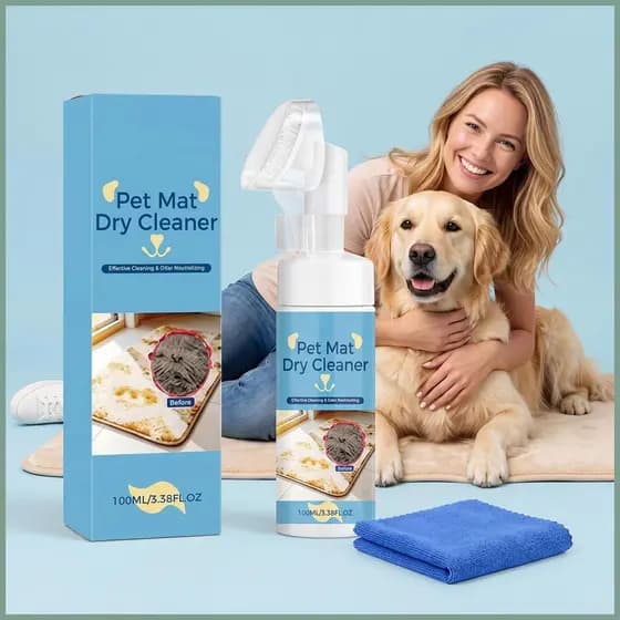 Almofada Para Canil De Cachorro , Limpador De Espuma , 100ml , Eliminador De Odor Sem Água Viagens Internas E Externas ,