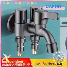 Torneira De Três Torneiras DAPHNE , Saída Dupla Fácil De Instalar Água Vias , Válvula Angular Multifuncional