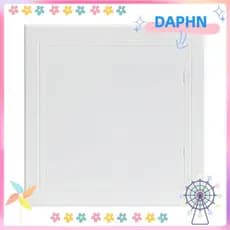 Placa De Cobertura De Aba De Abertura DAPHNE , Porta De Painel De Acesso Removível De Plástico , Furo De Inspeção Branco