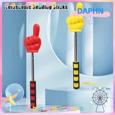 Bastões De Leitura De Dedo DAPHNE , Bastão De Ensino Com Design Haste Telescópica , Aço Inoxidável