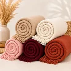 Kit 2 Mantas Decorativas para Sofá Cama 2 e 3 Lugares Gigante 2,10x1,20 Luxuosa e Macia Várias Cores