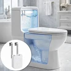 Suporte Para Tanque De Vaso Sanitário  , Tablet De Fácil Instalação , Livre De Resíduos , Evita Poluição