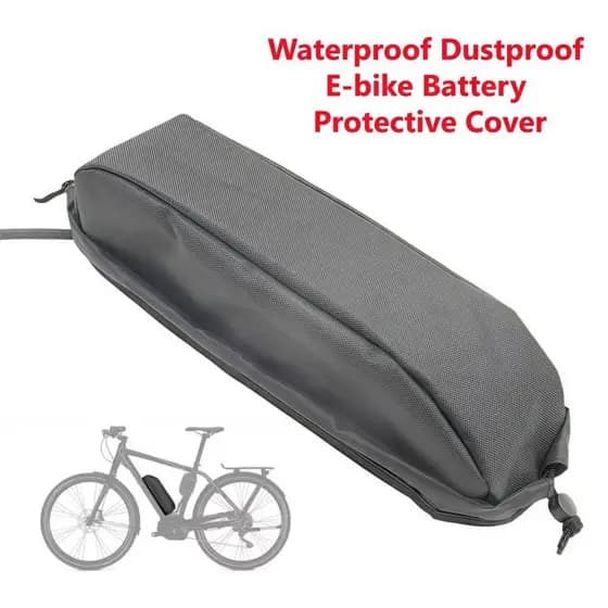 Capa De Bateria Para Ebike  , Bolsa Protetora À Prova D'água Anti-Mud , Tecido Oxford