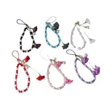 Cordão De Telefone Celular   Para Capa Acessórios Móvel Cristal Anti-Perda Colorido