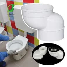 Tubo De Mudança De Vaso Sanitário SFBSF , Adaptador De Extensão , Realocação De Drenagem De Plástico PVC , Encaixe De En