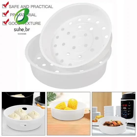 Rack De Vapor SFBSF , Vaporizador Elétrico Multiuso Universal Para Panela De Arroz , Bandeja De Plástico
