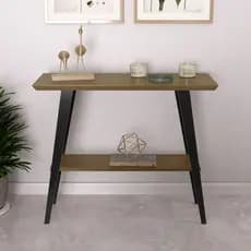 Aparador Davi 90x30 Tampo MDF 30mm FREIJÓ/PRETO