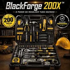 Maleta Profissional Kit Ferramentas Manutencao Reparo e Consertos
