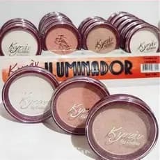 ILUMINADOR  Pó Facial Compacto  KYRÀV Pigmentado 3 Cores