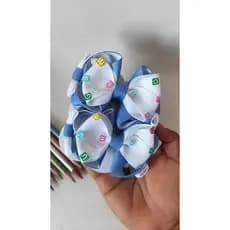 par escolar, laço escolar, laço infantil, laço para menina, laço no bico de pato, laço na presilha