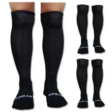 Kit 3 Conjunto Meião Futebol Jogo Treino Cor Preta Original Tamanho Infantil e Juvenil