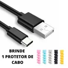 Cabo Carregador Super Rápido p/ Samsung J8 J7 J7 Duo J7 Prime J6 J6 Plus J5 J5 Prime J5 Pro J4 J4 Plus J3 J2