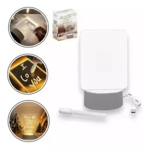 Luminária de Escrita em LED - Decorativa para o Seu Quarto