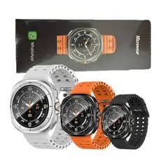 Smartwatch MA27 Relogio Inteligente Galaxy Watch Ultra GPS NFC Whatsapp Chat GPT Microwear Original