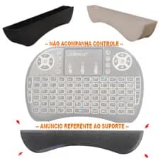 Suporte Mini teclado Controle sem fio Usb / Bluetooth