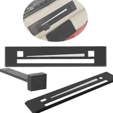 Moldura E Botão Painel Comando Ar Ventilação Fusca Ano 81/96